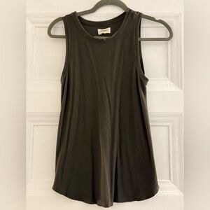 Thread & Supply Olive Ribbed Tank